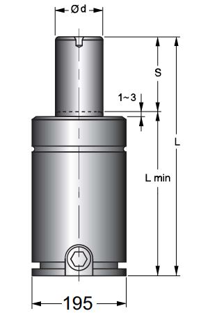 Газовые пружины диаметр 195мм