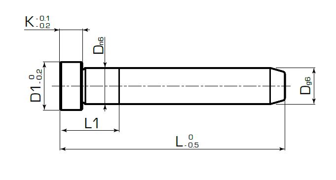 Гладкая направляющая колонка с плотной посадкой