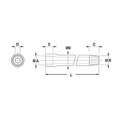 Удлинитель с наружной – внутренней резьбой Ranco R0513
