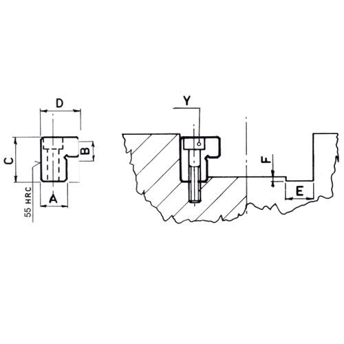 Направляющий элемент L GLX-GLZ