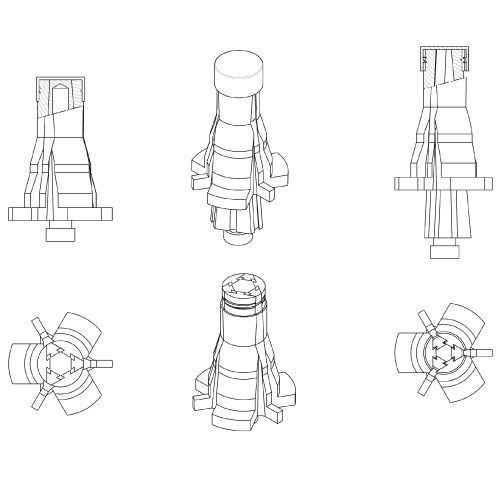 Раздвижной конус MCS