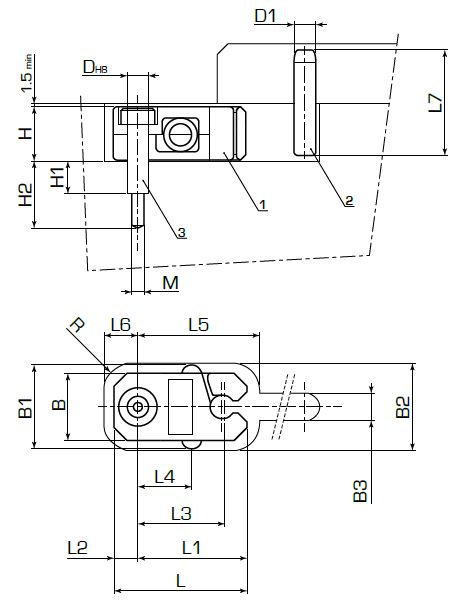 Фиксатор ползуна PSM