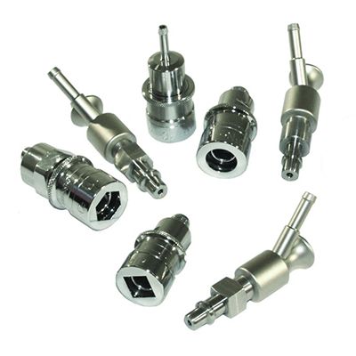 Тип 89-006: БРС для соединения контуров воздуха, кислорода, углекислого газа, закиси азота и вакуума в медицине.