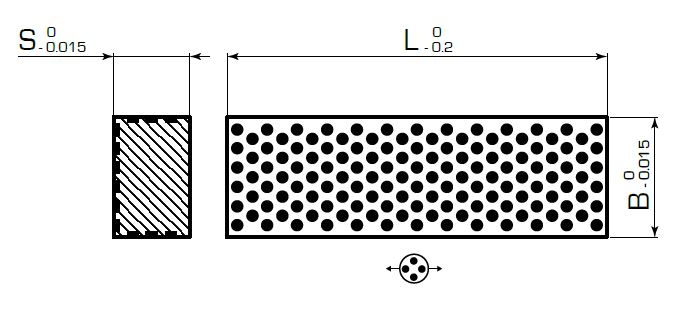 Самосмазывающийся брусок 2962.80