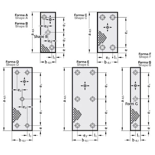 Пластина бронзовая самосмазывающаяся R2962.78