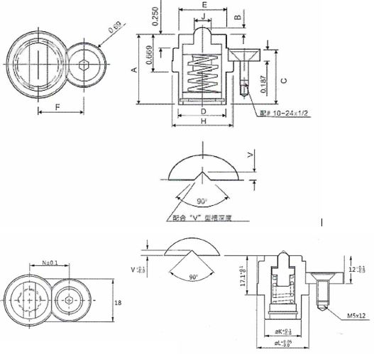 Фиксатор ползуна JPSR