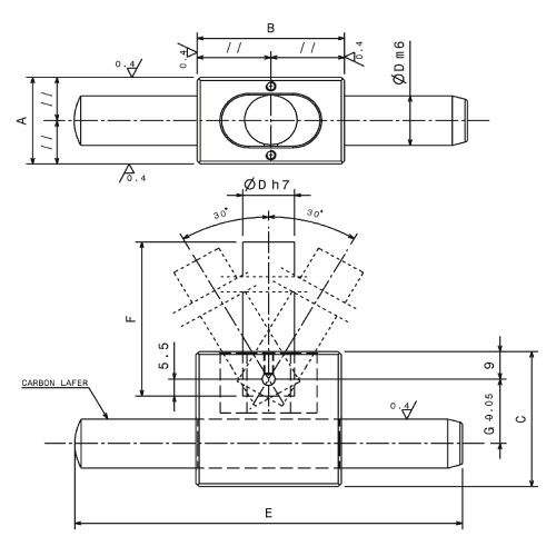 Угловой ползун SA