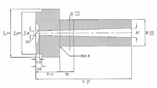 Втулка литниковая азиатский стандарт тип D