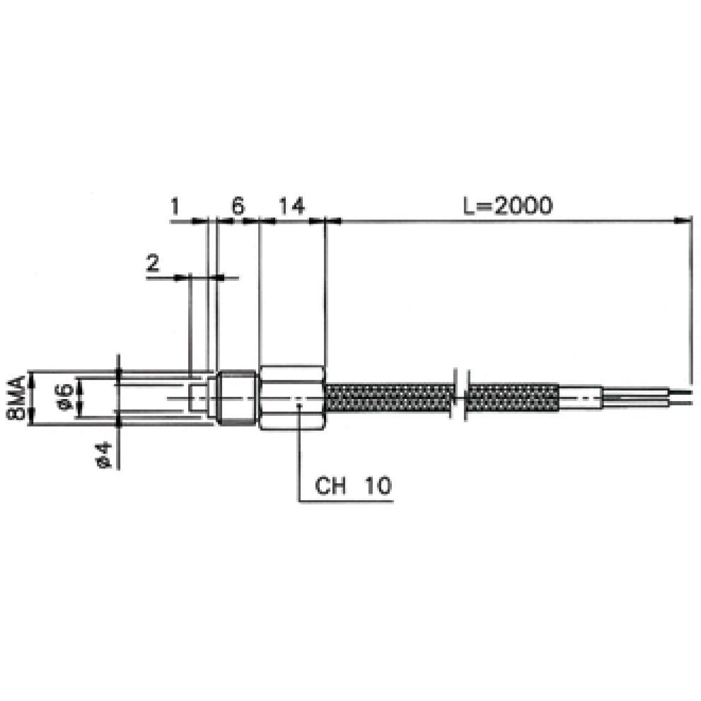 Термопара TC4D8MA