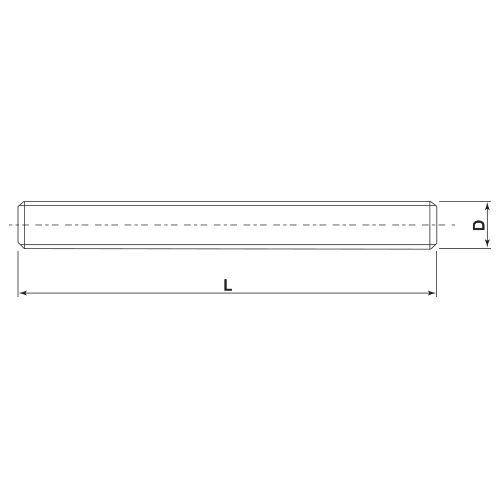 Шпилька резьбовая R0538