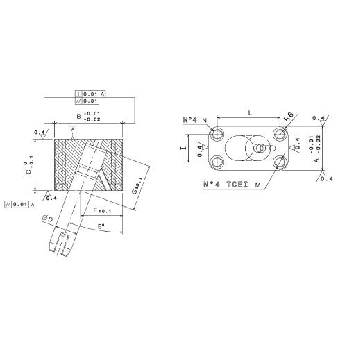 Угловая втулка BI-