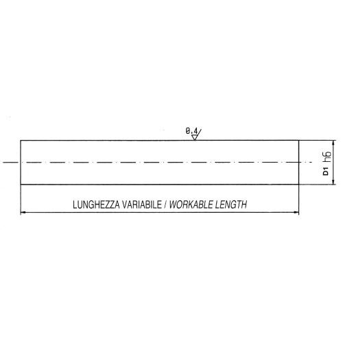 Закаленная шлифованная штанга BRT