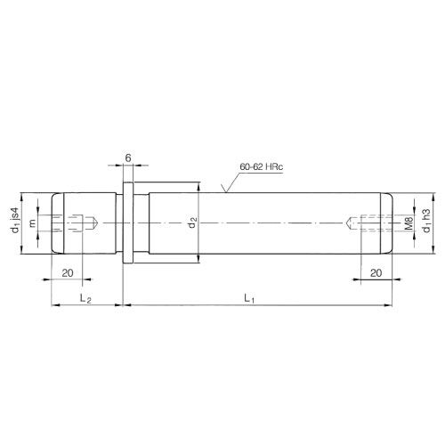 Быстросменная направляющая колонка ISO9182-5 R2021.46