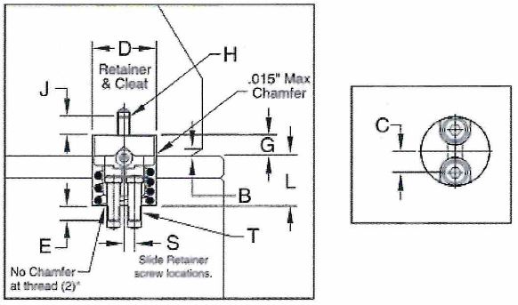 Фиксатор ползуна JSRTM 
