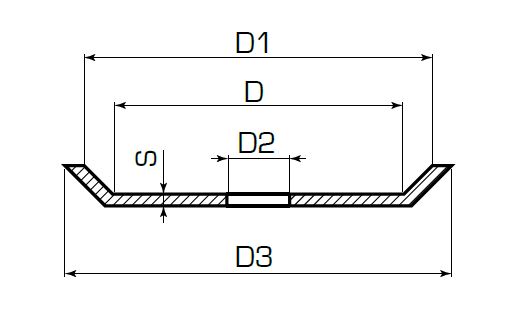 Гнездо для эластомерной пружины
