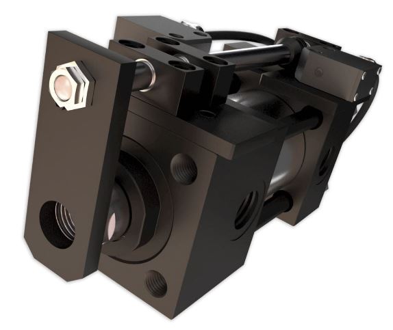 Цилиндр с тяговыми штангами для литья алюминия серия CD