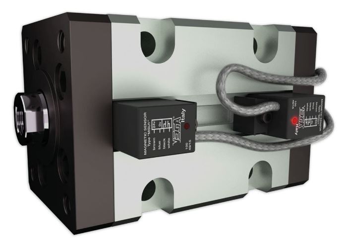 Компактный гидроцилиндр с длинным ходом серия CC