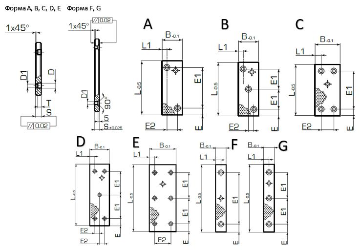 Бронзографитовая подкладная пластина 2962.78