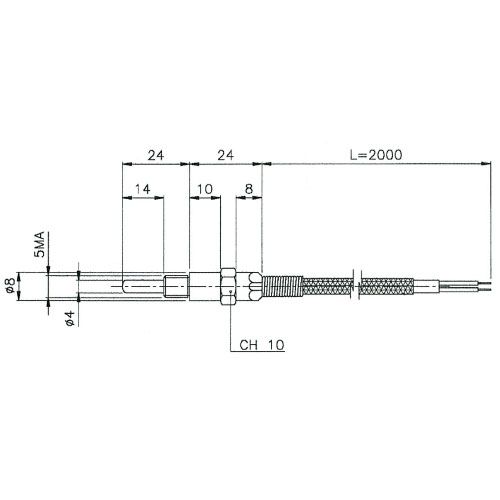 Термопара TC4D5MA